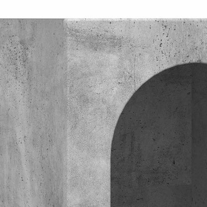 Credenza Grigio cemento 59 x 35 x 80.5 cm Legno multistrato