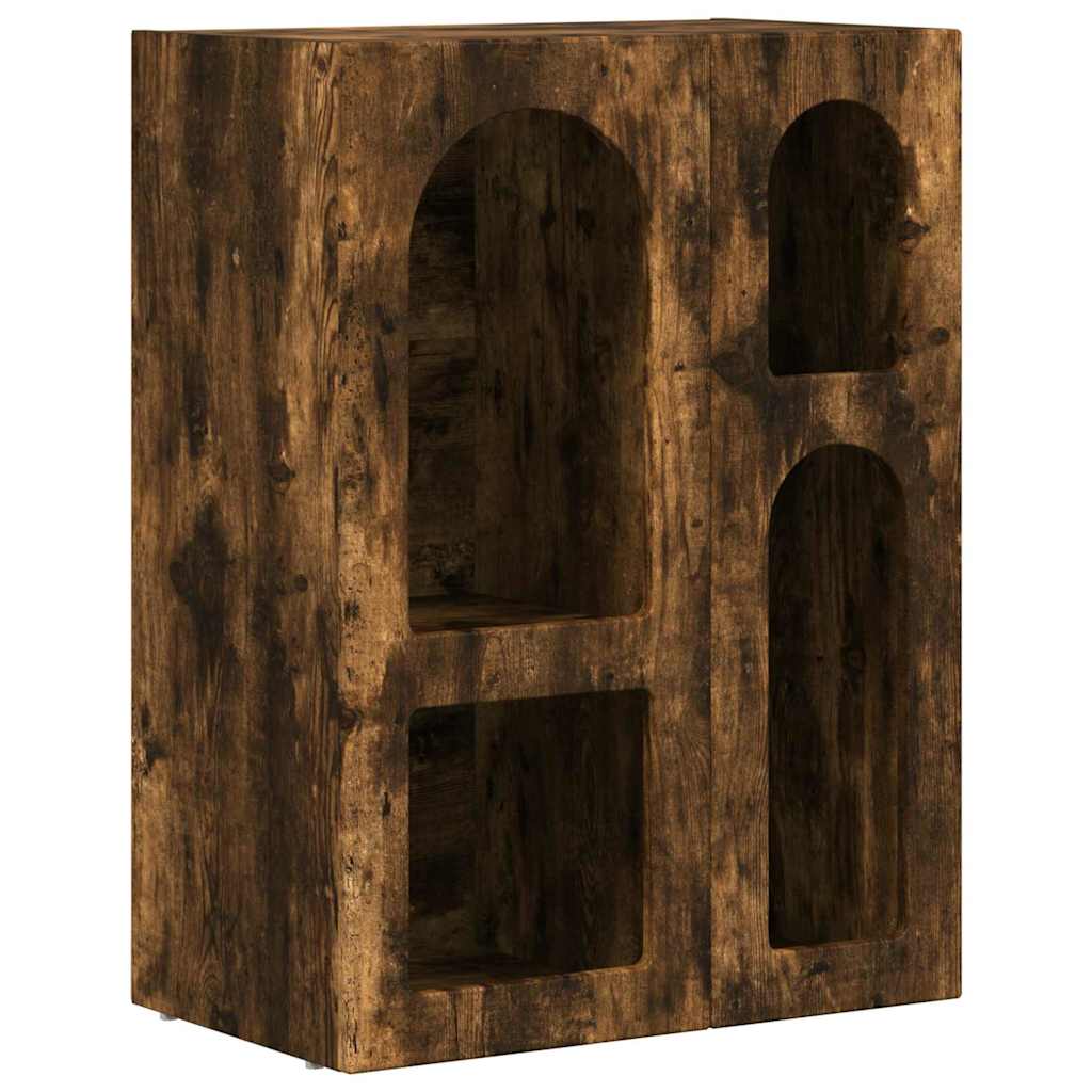 Credenza Rovere fumé 59 x 35 x 80.5 cm Legno multistrato