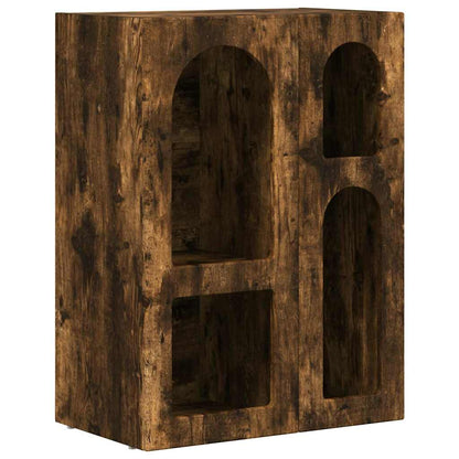 Credenza Rovere fumé 59 x 35 x 80.5 cm Legno multistrato