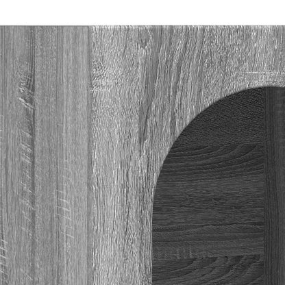 Credenza Grigio Sonoma 59 x 35 x 80.5 cm Legno multistrato