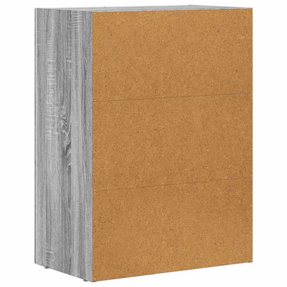 Credenza Grigio Sonoma 59 x 35 x 80.5 cm Legno multistrato