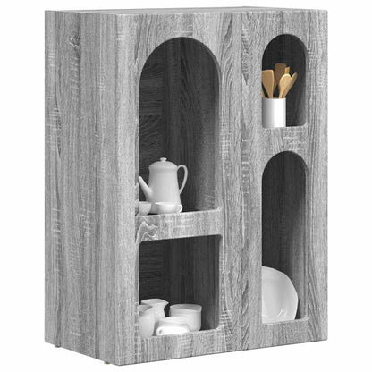 Credenza ELST Grigio Sonoma 59 x 35 x 80.5 cm Legno multistrato