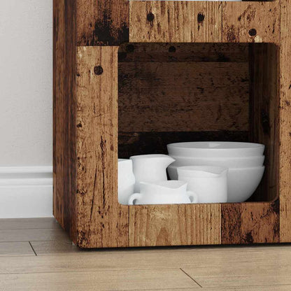 Credenza Legno vecchio 59 x 35 x 80.5 cm Legno multistrato