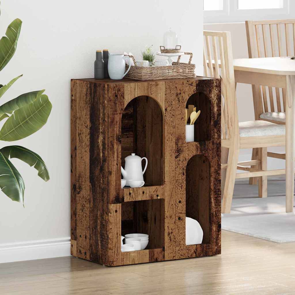 Credenza Legno vecchio 59 x 35 x 80.5 cm Legno multistrato