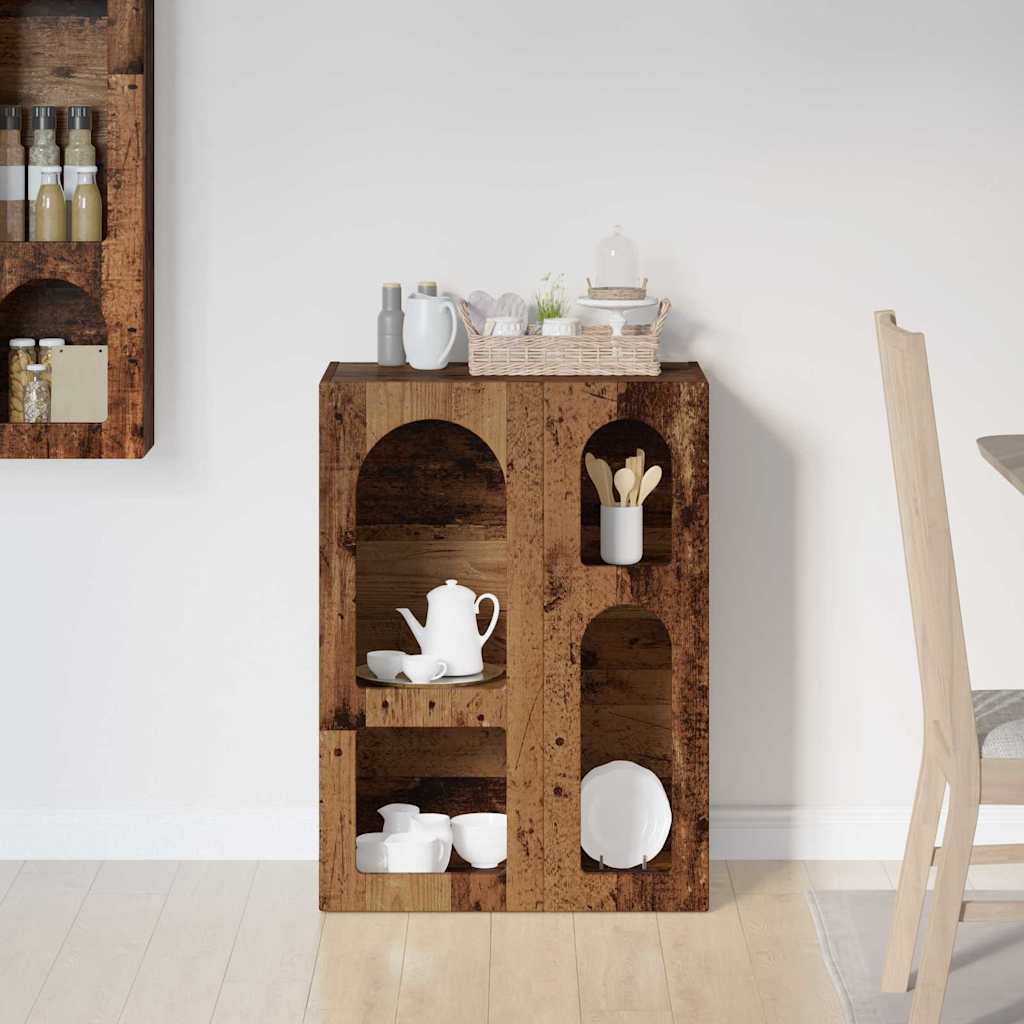 Credenza Legno vecchio 59 x 35 x 80.5 cm Legno multistrato