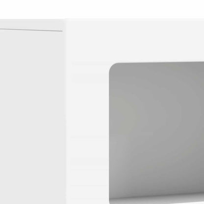 Credenza Bianco 80.5 x 35 x 59 cm Legno multistrato