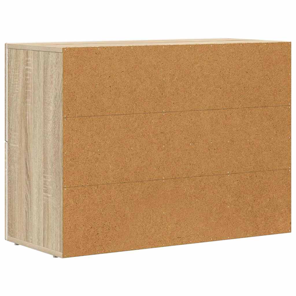Credenza ELST Rovere Sonoma 80.5 x 35 x 59 cm Legno multistrato