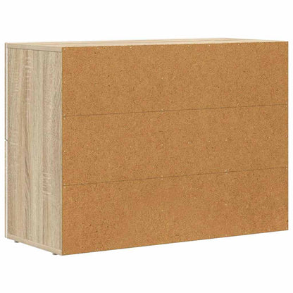 Credenza ELST Rovere Sonoma 80.5 x 35 x 59 cm Legno multistrato