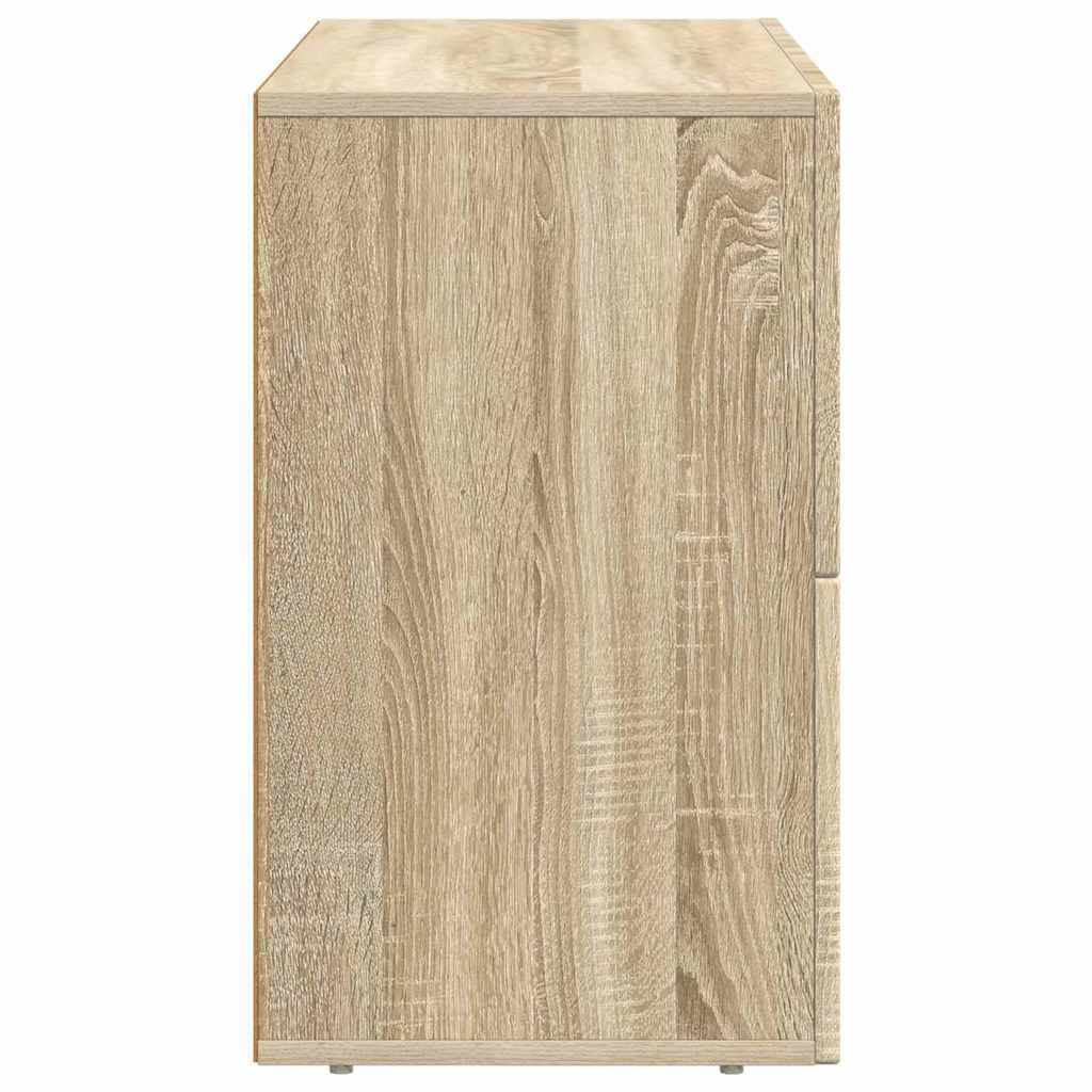 Credenza Rovere Sonoma 80.5 x 35 x 59 cm Legno multistrato