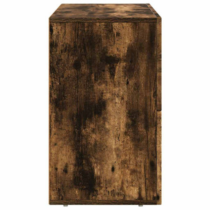 Credenza Rovere fumé 80.5 x 35 x 59 cm Legno multistrato