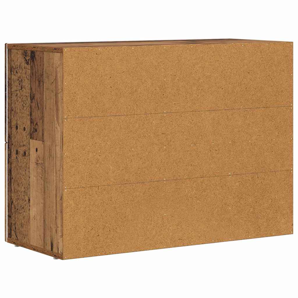 Credenza Legno vecchio 80.5 x 35 x 59 cm Legno multistrato