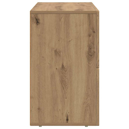 Credenza Rovere artigianale 80.5 x 35 x 59 cm Legno multistrato