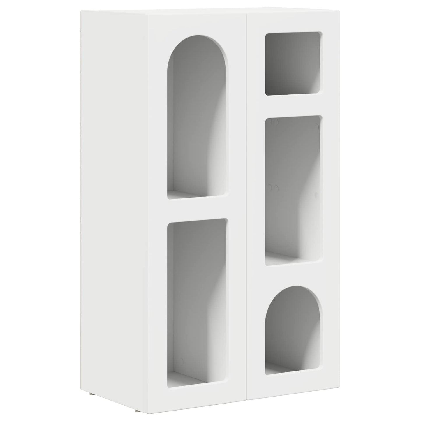 Credenza ELST Bianco 59 x 35 x 100,5 cm Legno multistrato