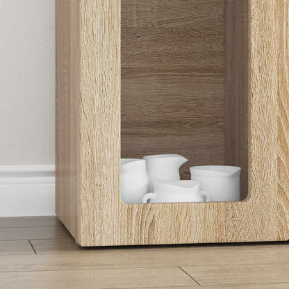 Credenza Rovere Sonoma 59 x 35 x 100,5 cm Legno multistrato