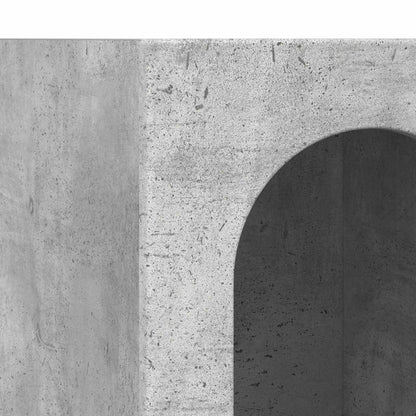 Credenza Grigio cemento 59 x 35 x 100,5 cm Legno multistrato