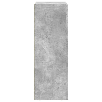 Credenza Grigio cemento 59 x 35 x 100,5 cm Legno multistrato