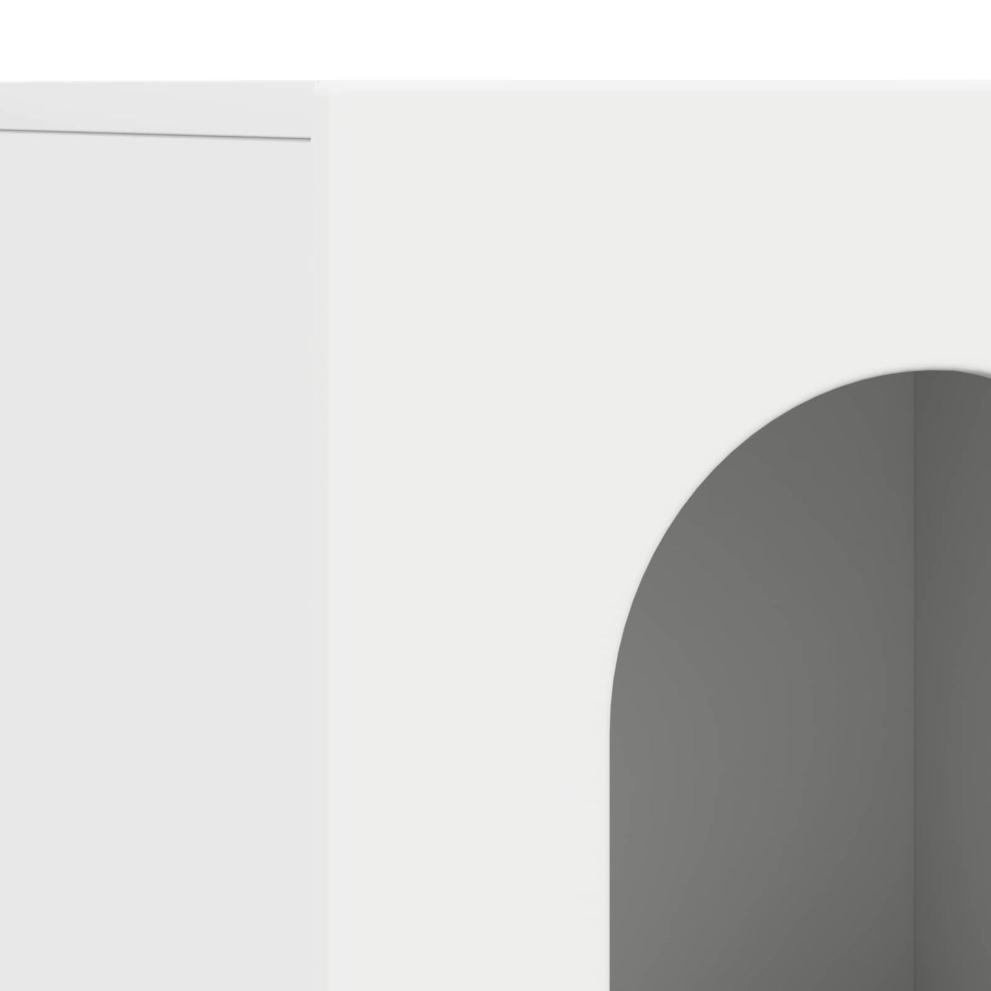 Credenza Bianco 100 x 35 x 59 cm Legno multistrato