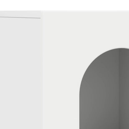 Credenza Bianco 100 x 35 x 59 cm Legno multistrato