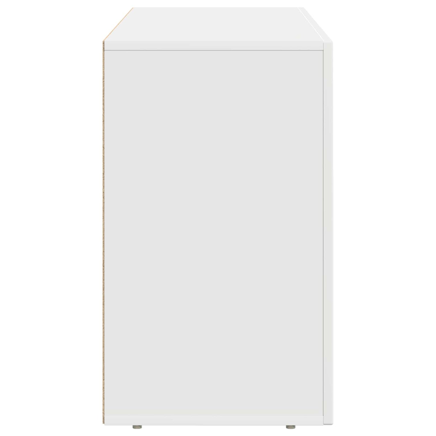 Credenza ELST Bianco 100 x 35 x 59 cm Legno multistrato