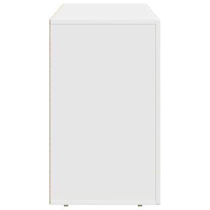 Credenza ELST Bianco 100 x 35 x 59 cm Legno multistrato