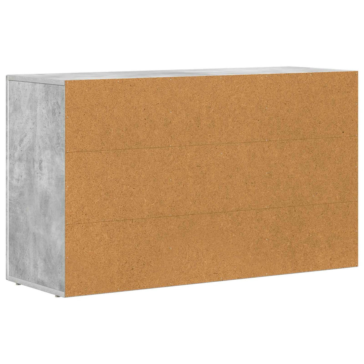 Credenza ELST Grigio cemento 100 x 35 x 59 cm Legno multistrato