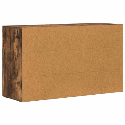 Credenza Rovere fumé 100 x 35 x 59 cm Legno multistrato
