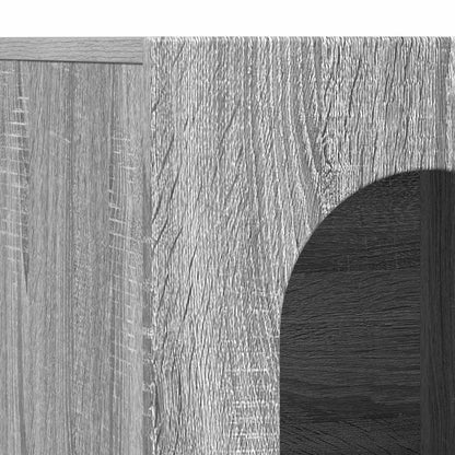 Credenza Grigio Sonoma 100 x 35 x 59 cm Legno multistrato