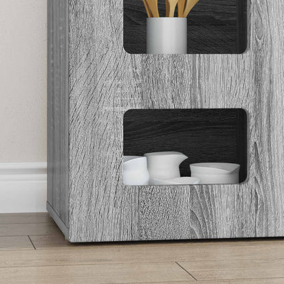 Credenza ELST Grigio Sonoma 100 x 35 x 59 cm Legno multistrato