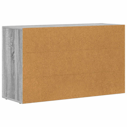 Credenza Grigio Sonoma 100 x 35 x 59 cm Legno multistrato