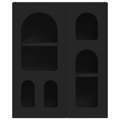 Armadio pensile Nero 59 x 20 x 71.5 cm Legno multistrato