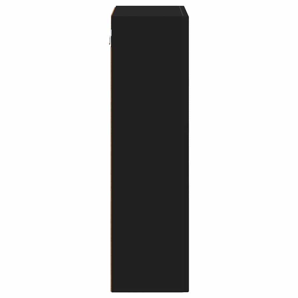 Armadio pensile Nero 59 x 20 x 71.5 cm Legno multistrato
