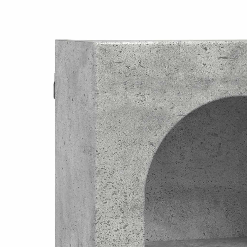 Armadio pensile Grigio cemento 59 x 20 x 71.5 cm