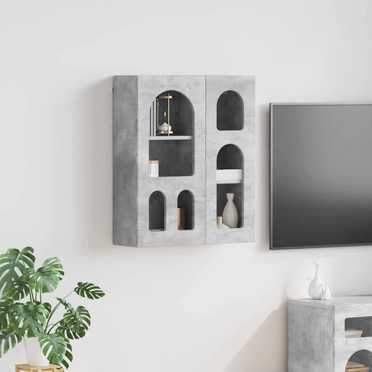 Armadio pensile Grigio cemento 59 x 20 x 71.5 cm