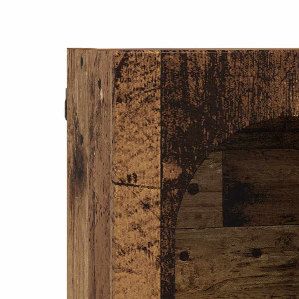 Armadio pensile con lo scaffale Legno vecchio 59 x 20 x 71.5 cm