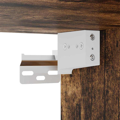 Armadio pensile Rovere fumé 59 x 20 x 100 cm Legno multistrato