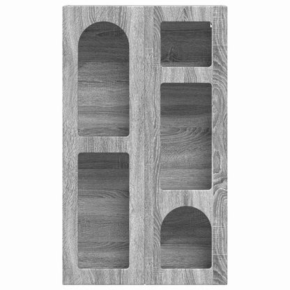 Armadio pensile con lo scaffale Grigio Sonoma 59 x 20 x 100 cm