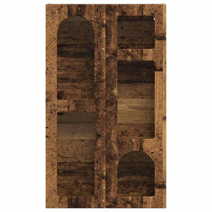 Armadio pensile con lo scaffale Legno vecchio 59 x 20 x 100 cm