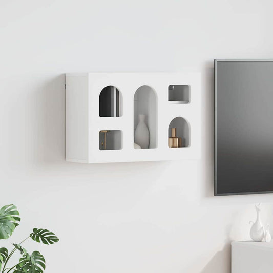 Armadio pensile Bianco 60 x 20 x 40 cm Legno multistrato