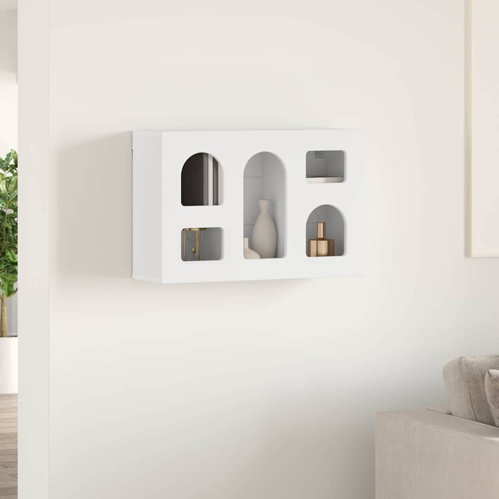 Armadio pensile Bianco 60 x 20 x 40 cm Legno multistrato