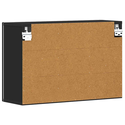 Armadio pensile Nero 60 x 20 x 40 cm Legno multistrato