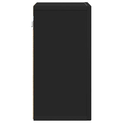 Armadio pensile Nero 60 x 20 x 40 cm Legno multistrato