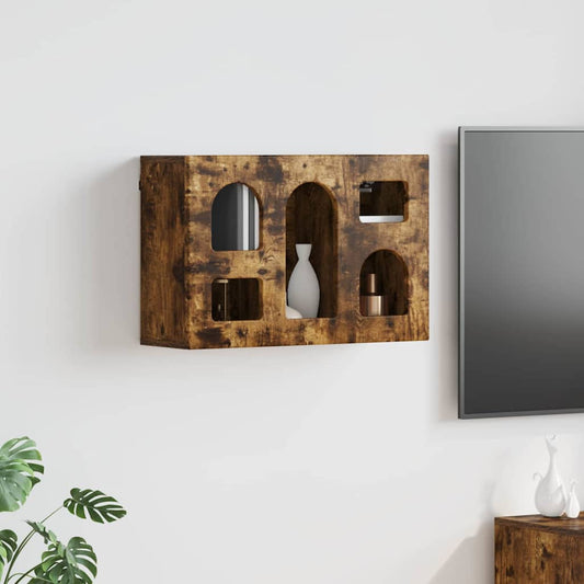 Armadio pensile Rovere fumé 60 x 20 x 40 cm Legno multistrato