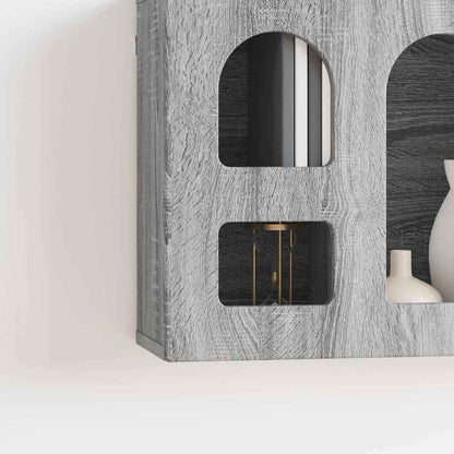 Armadio pensile Grigio Sonoma 60 x 20 x 40 cm Legno multistrato