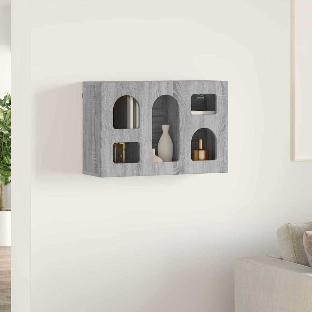 Armadio pensile Grigio Sonoma 60 x 20 x 40 cm Legno multistrato