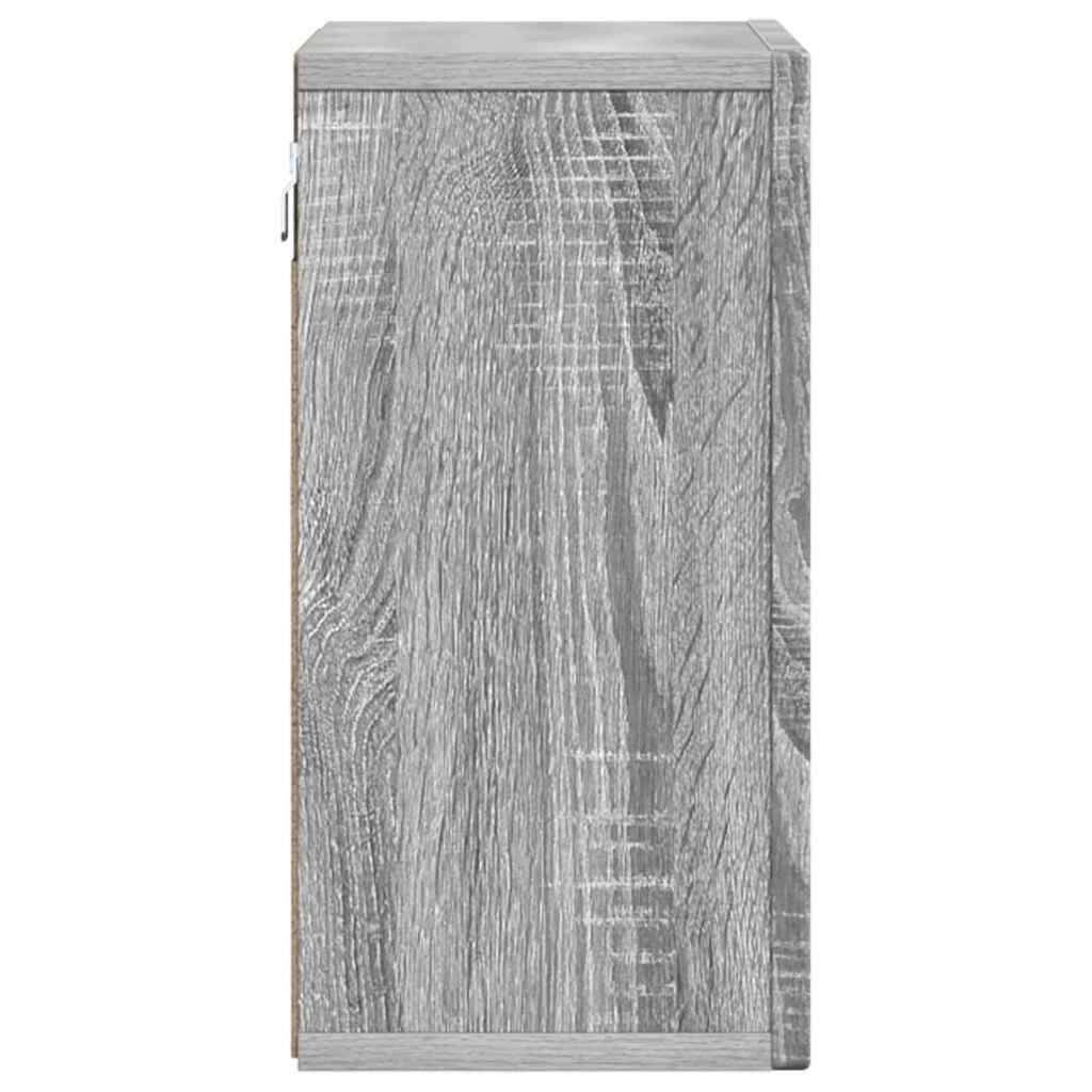 Armadio pensile Grigio Sonoma 60 x 20 x 40 cm Legno multistrato