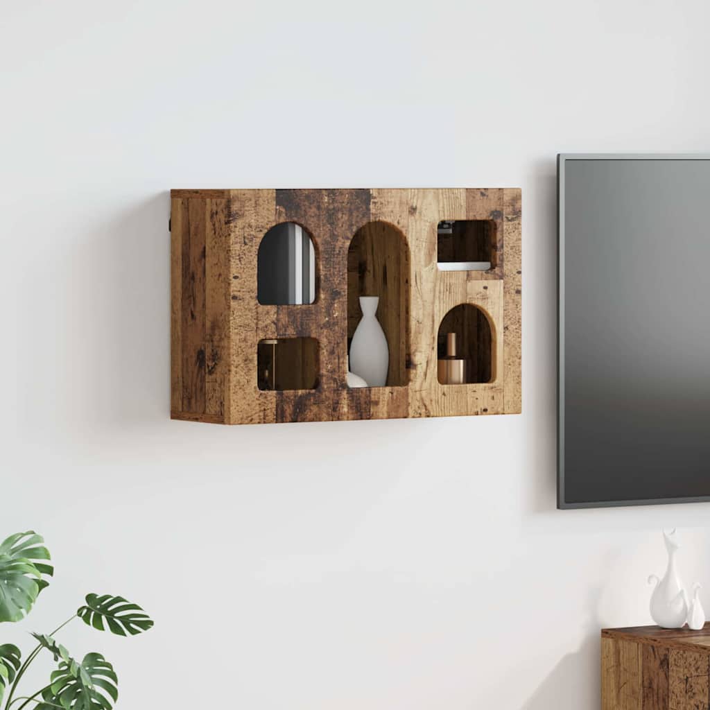 Armadio pensile Legno vecchio 60 x 20 x 40 cm Legno multistrato