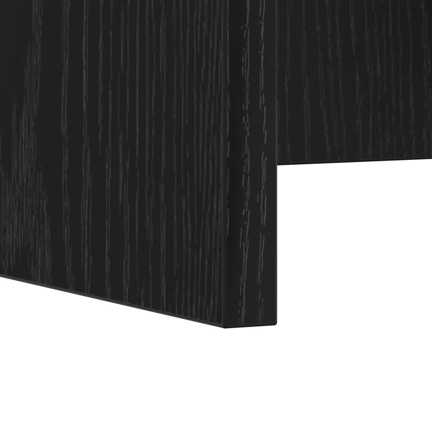 Scrivania a parete Rovere Nero 60 x 45 x 30 cm | homemem39