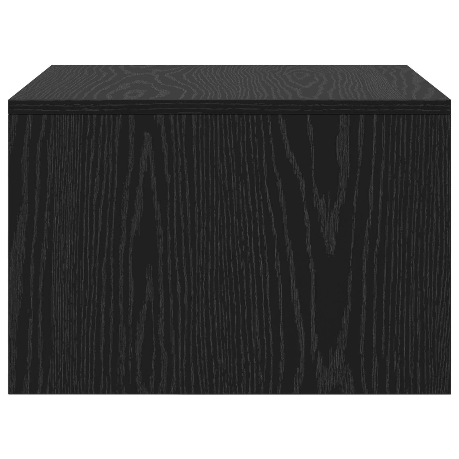 Scrivania a parete Rovere Nero 60 x 45 x 30 cm | homemem39