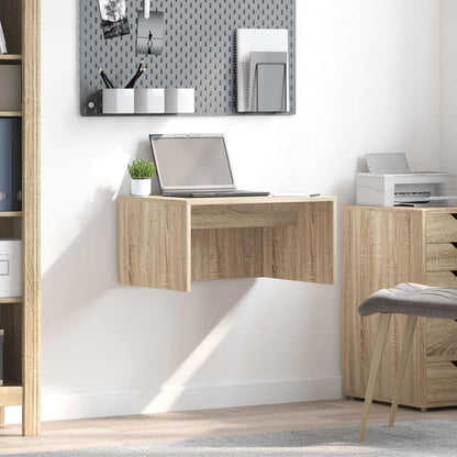 Scrivania a parete Rovere Sonoma 60 x 45 x 30 cm | homemem39