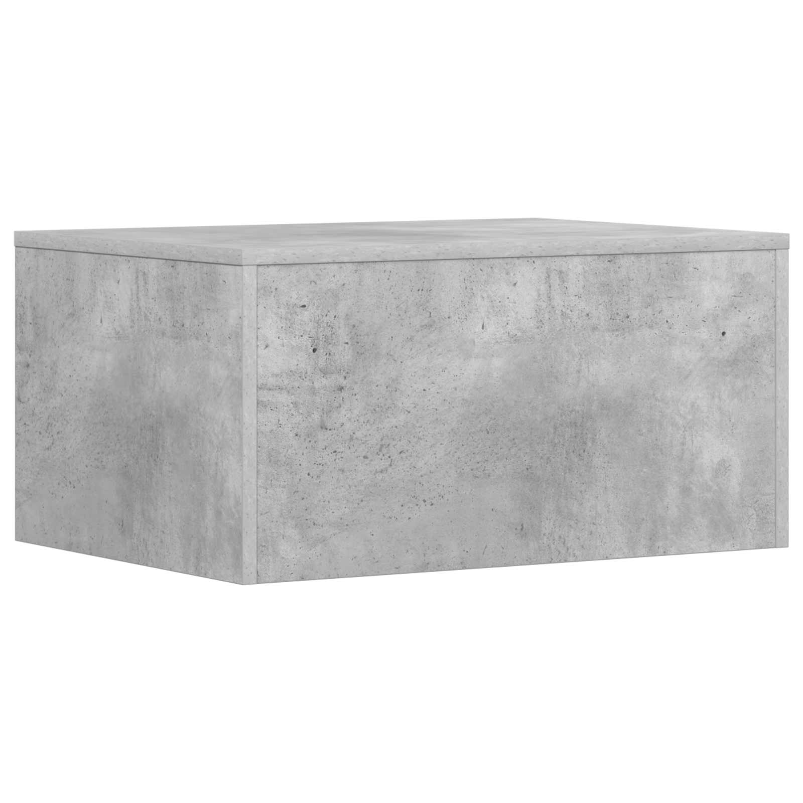 Scrivania a parete Grigio cemento 60 x 45 x 30 cm | homemem39